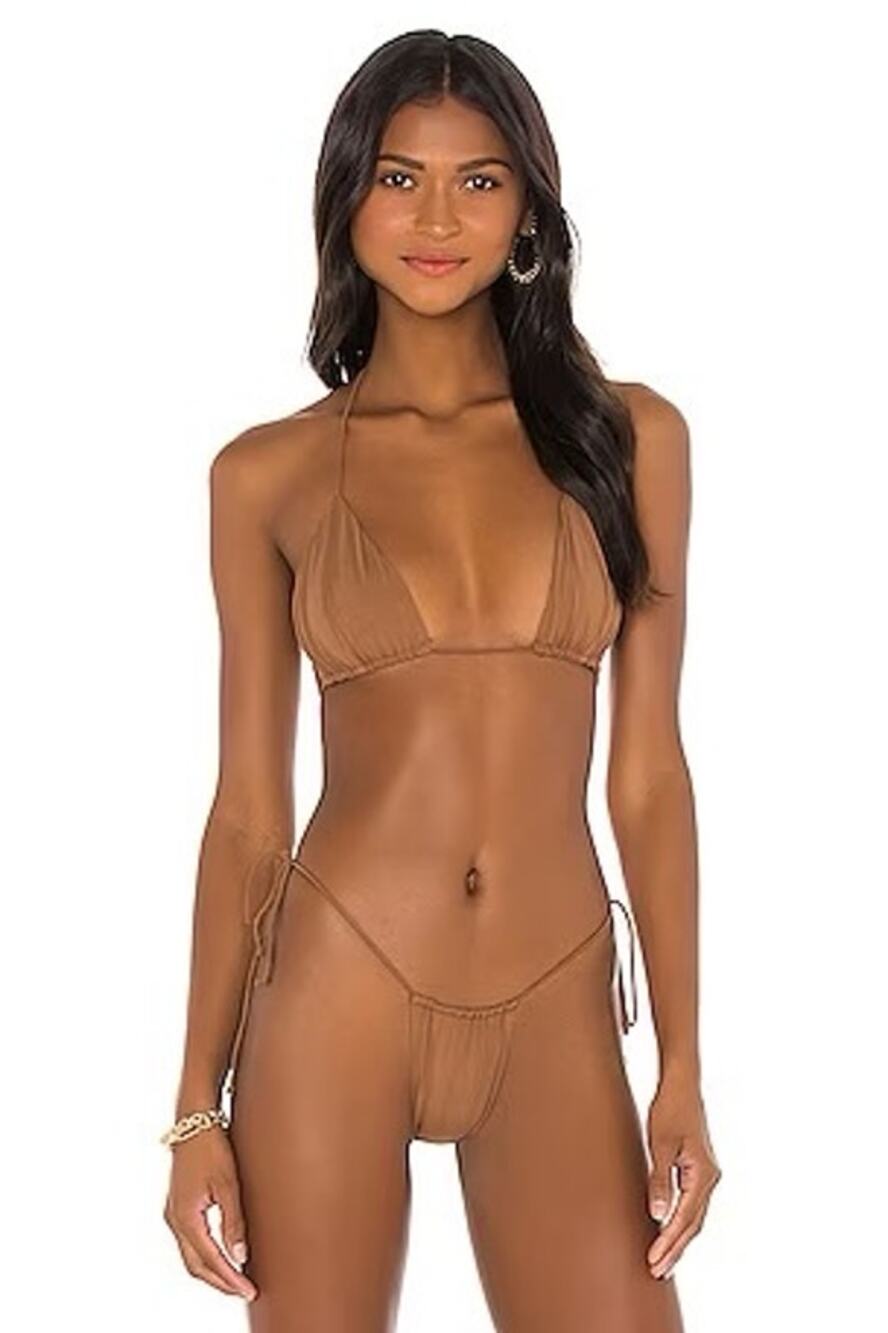 Riot Swim Bixi bikini in brown sugar